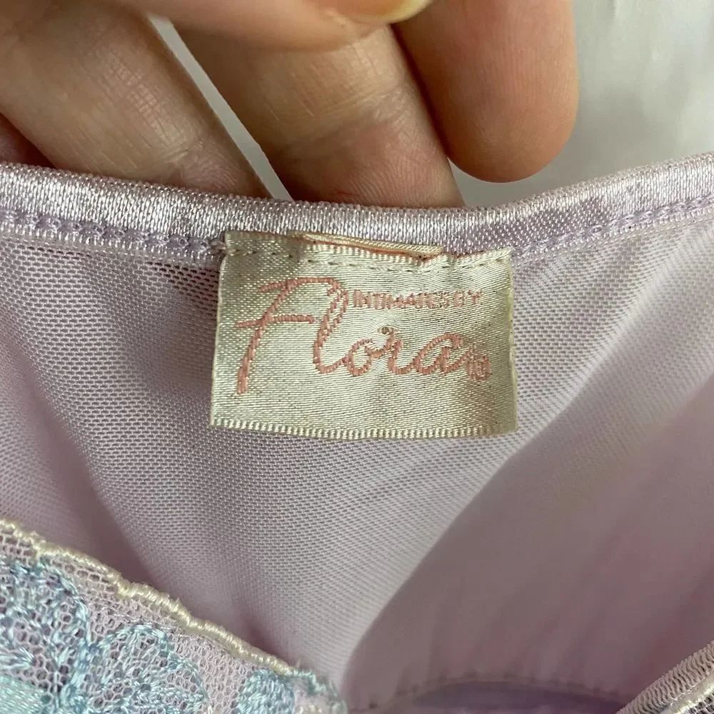 Flora Intimately Lavender cami slip padded bra - Picture 4 of 9
